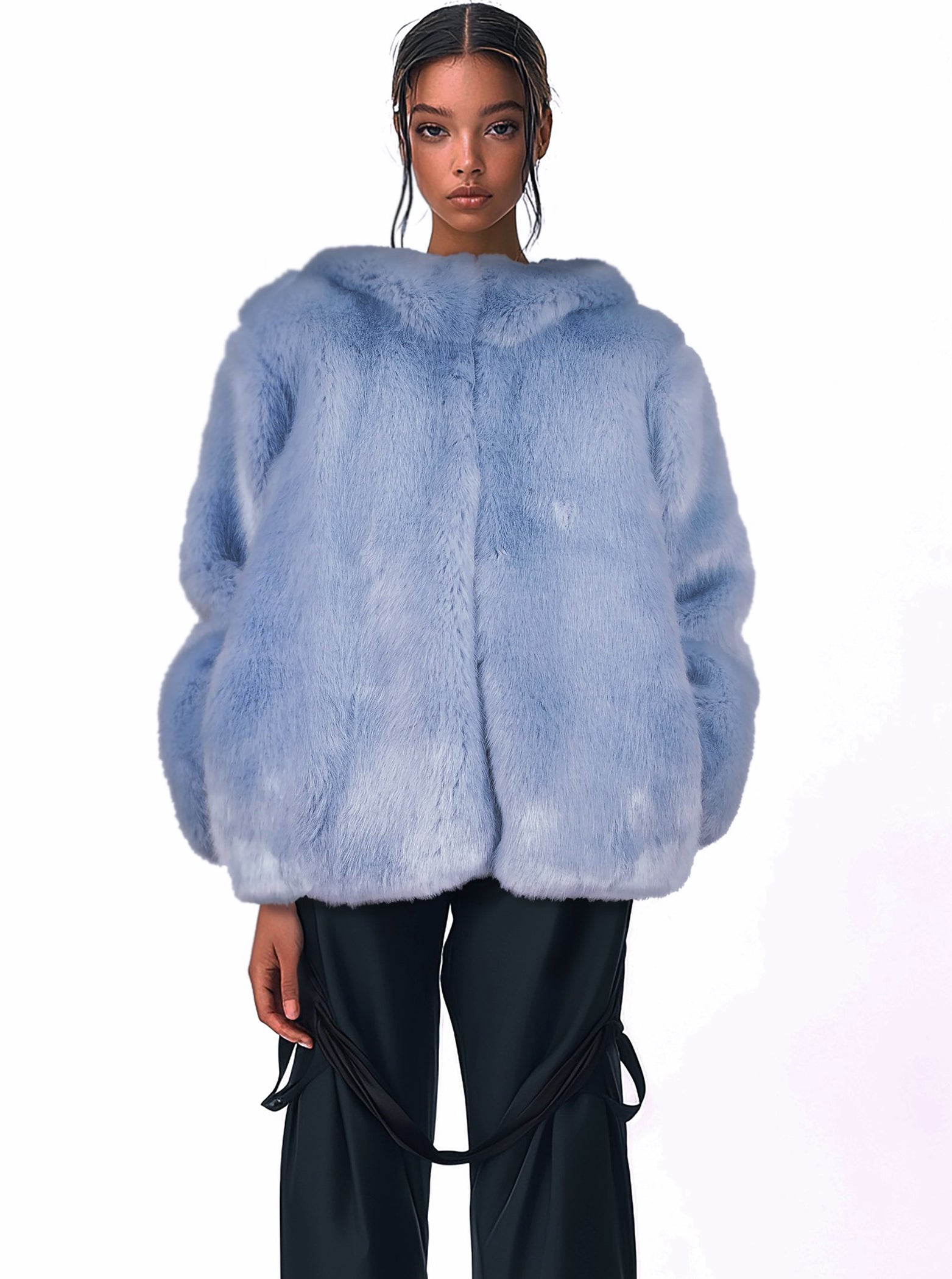 OVERSIZED FUR COAT – Abel Honor New York