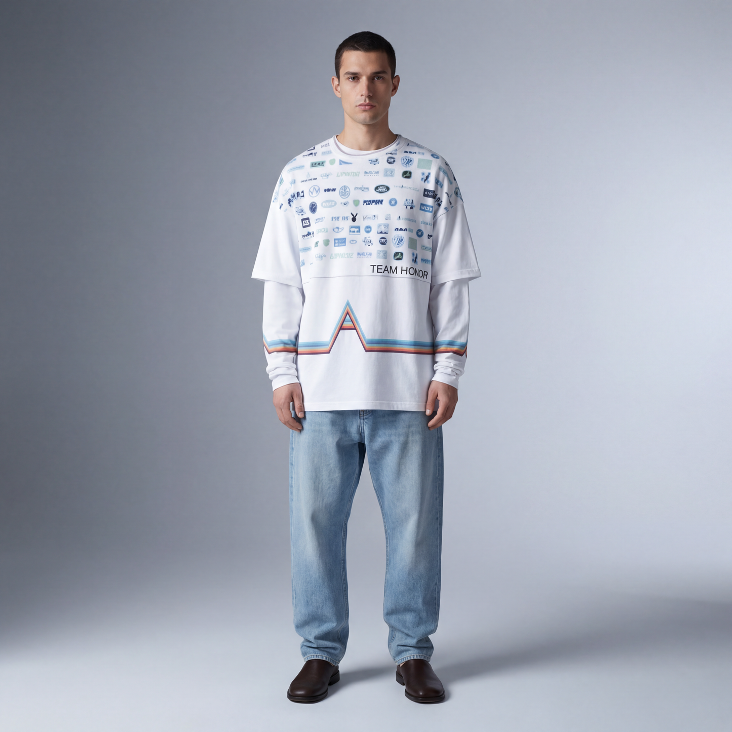 UNISEX LONG SLEEVE TEAM HONOR - Borrow