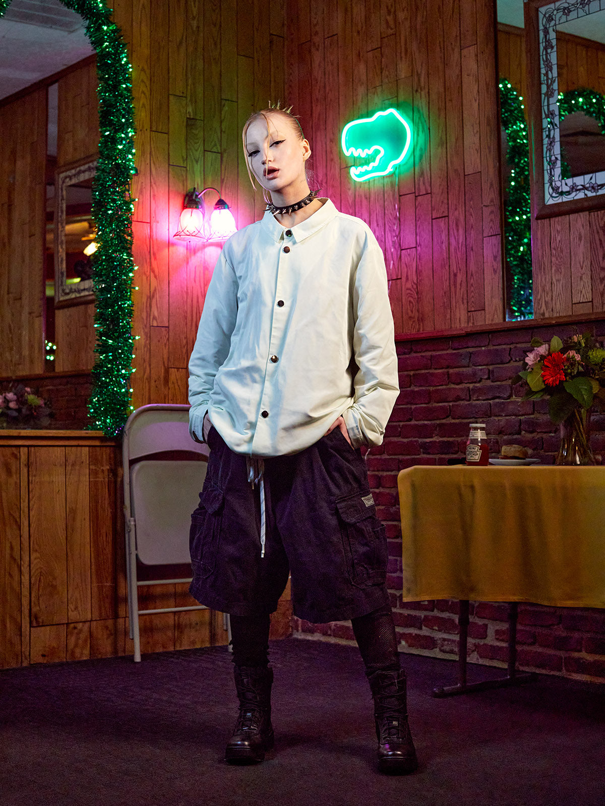 UNISEX RAVEN SNAP FRONT GOLF JACKET
