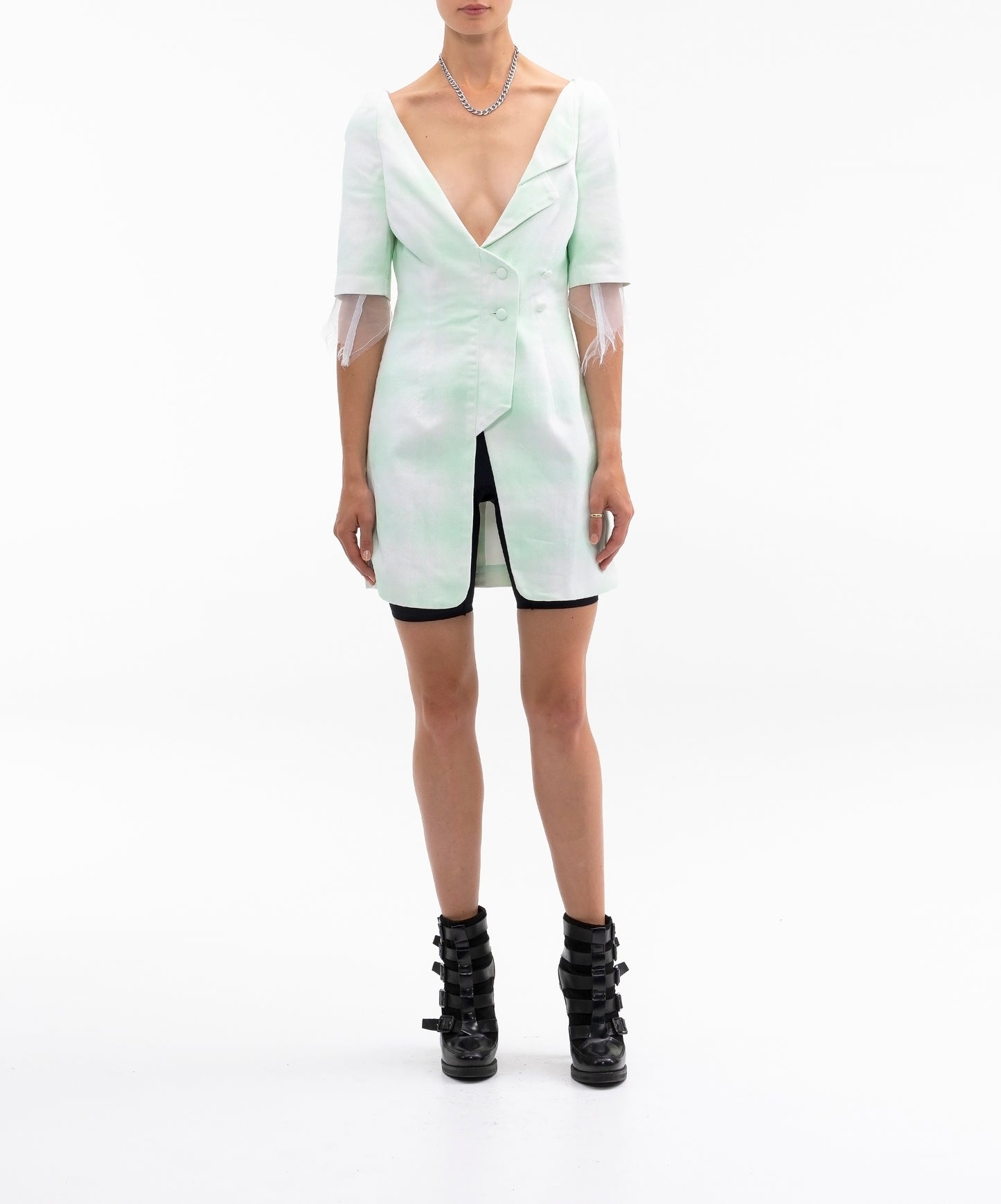 DOUBLE BREASTED BLAZER DRESS