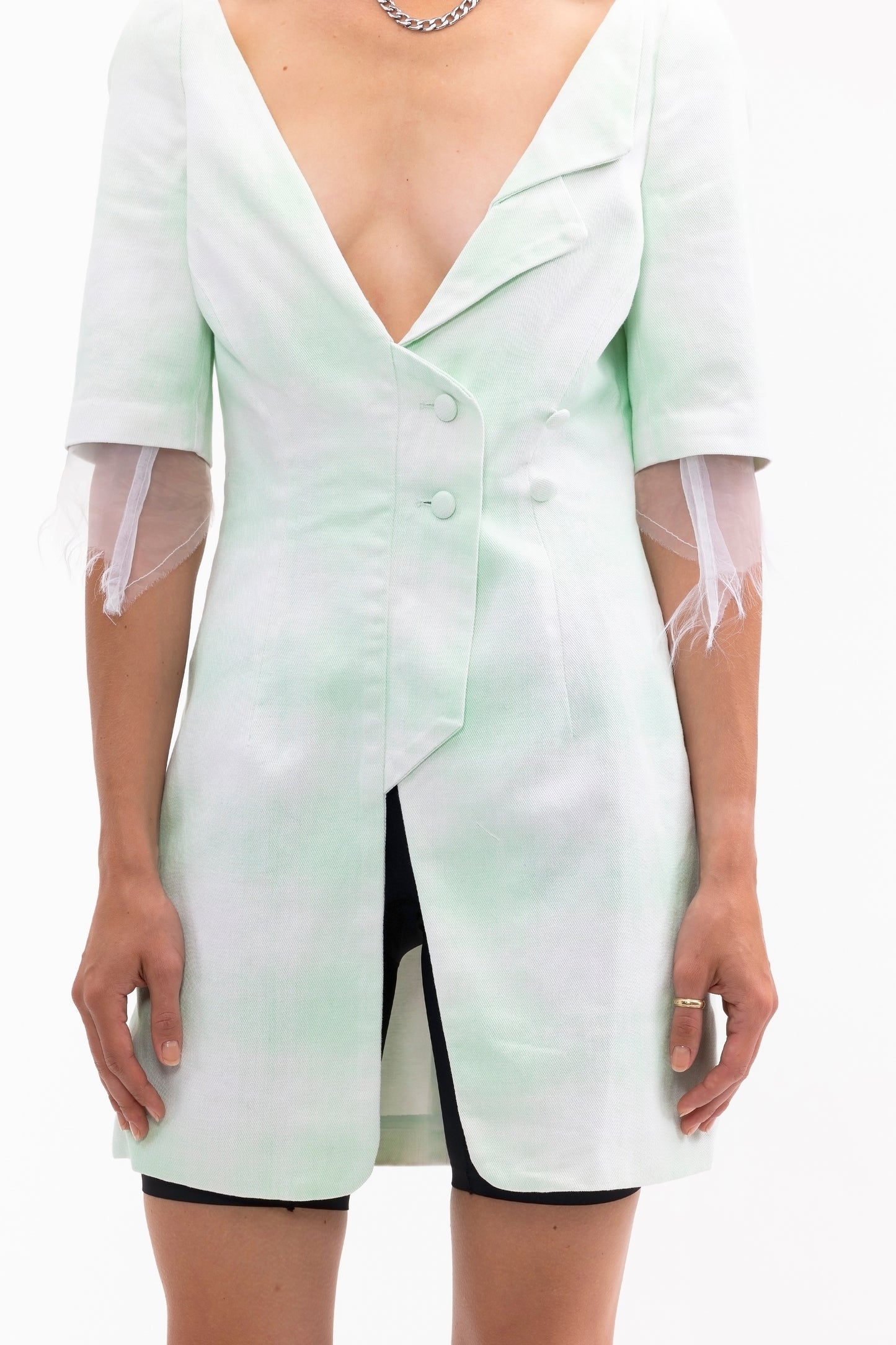 DOUBLE BREASTED BLAZER DRESS