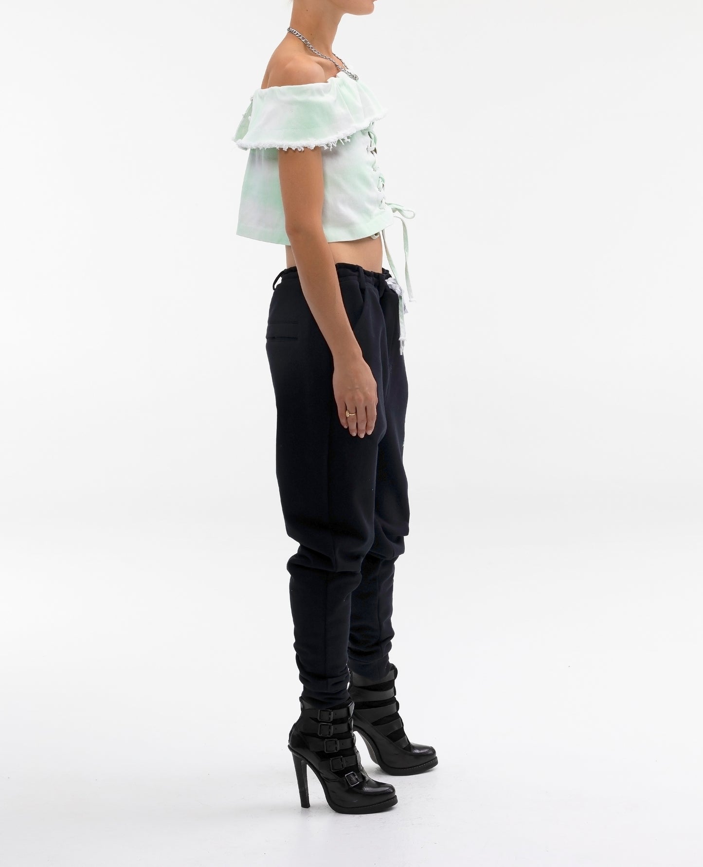 UNISEX CARNATION MESH LINED PANT