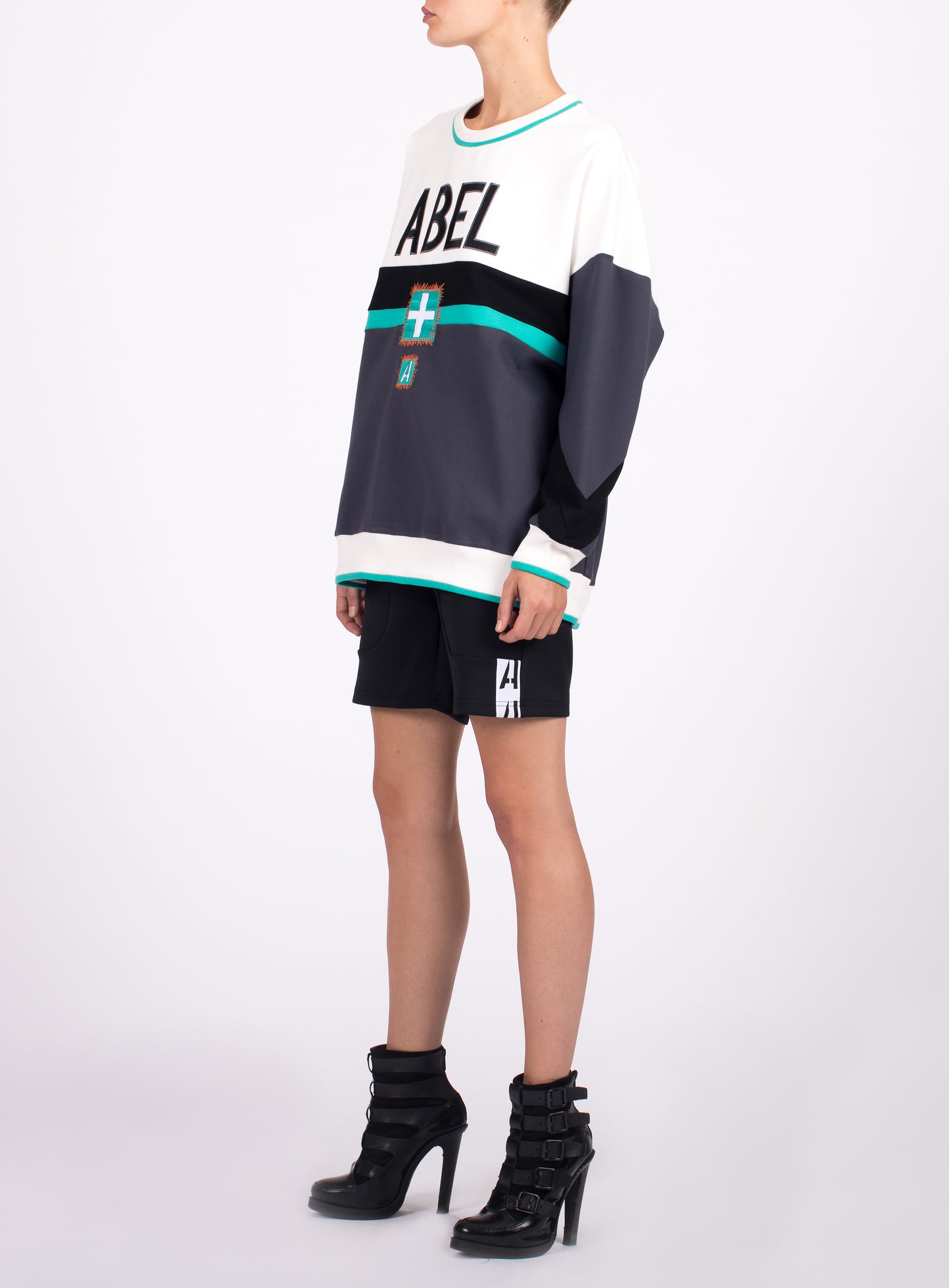 UNISEX ABEL MEDICAL PATCH CREW NECK SWEATSHIRT
