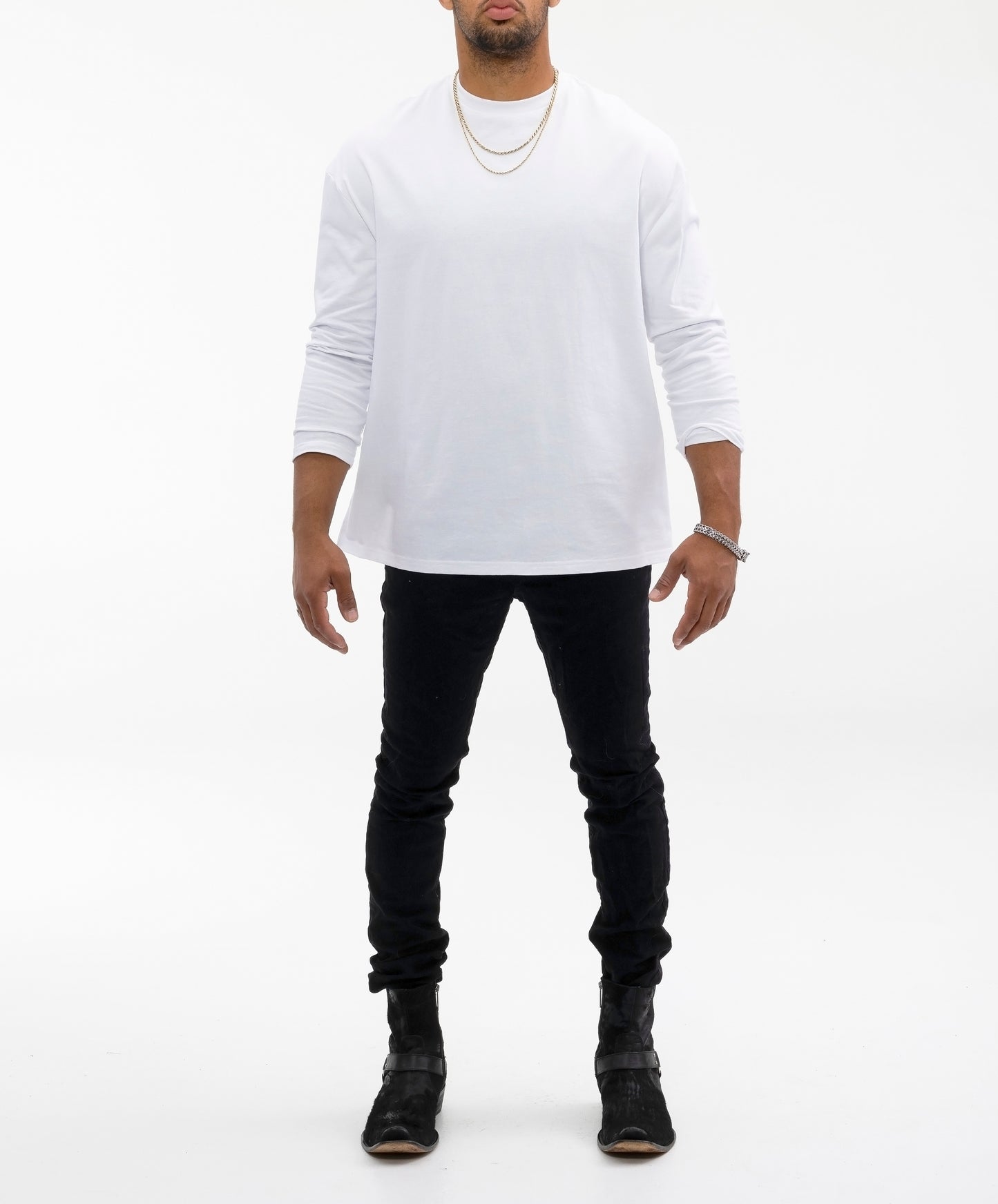 UNISEX SCRIPTED LONG SLEEVE