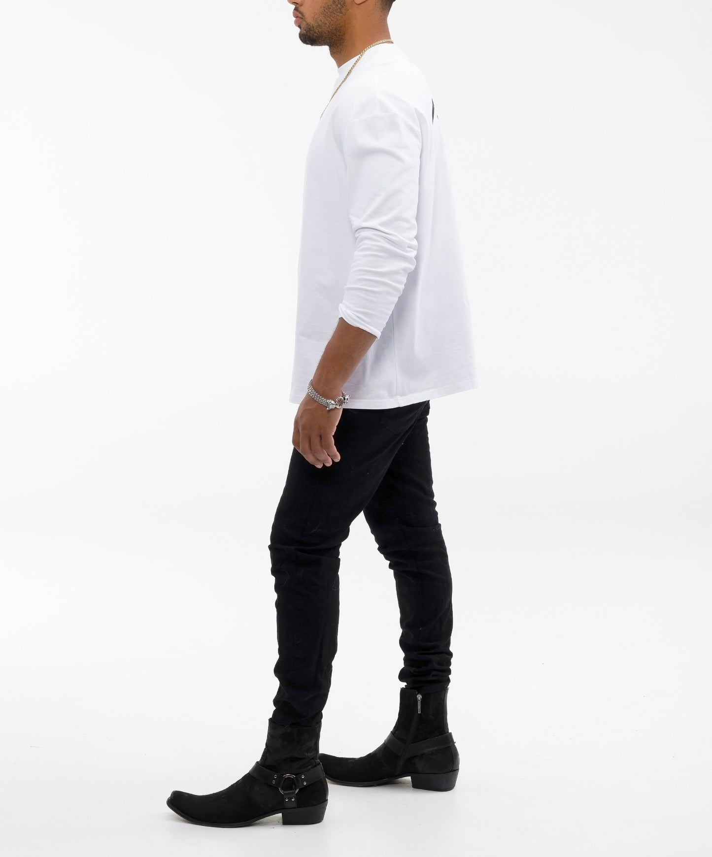 UNISEX SCRIPTED LONG SLEEVE