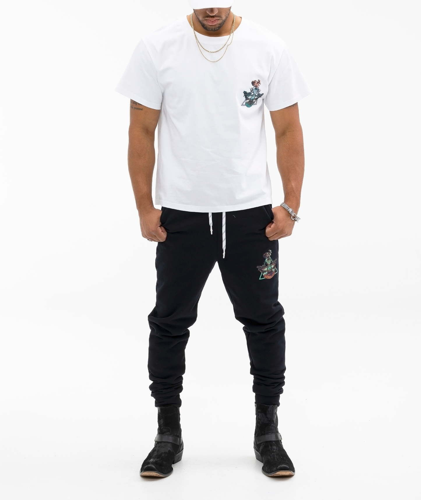 UNISEX CARNATION MESH LINED PANTS