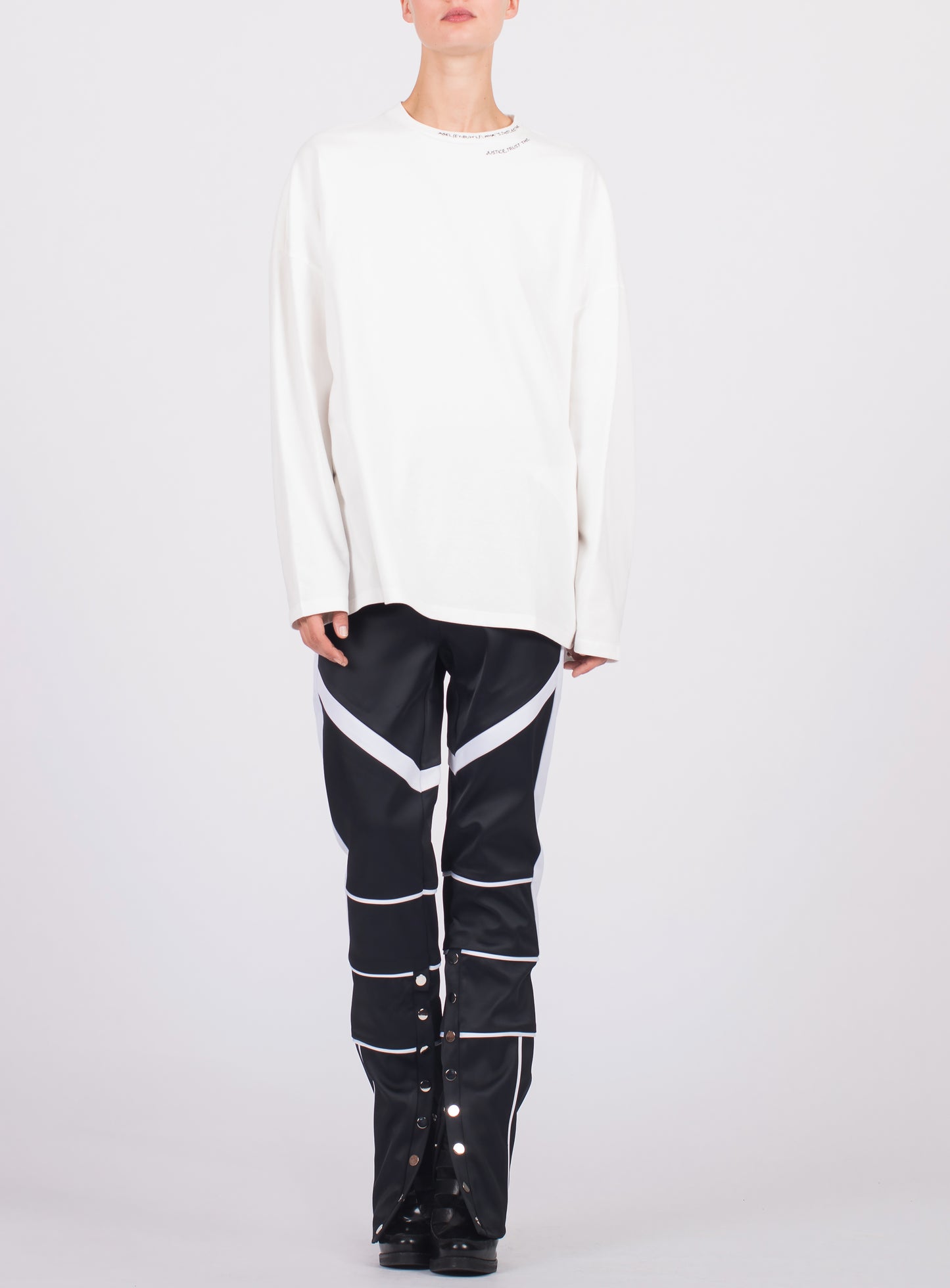 UNISEX LONG SLEEVE RESTRICTED TEE