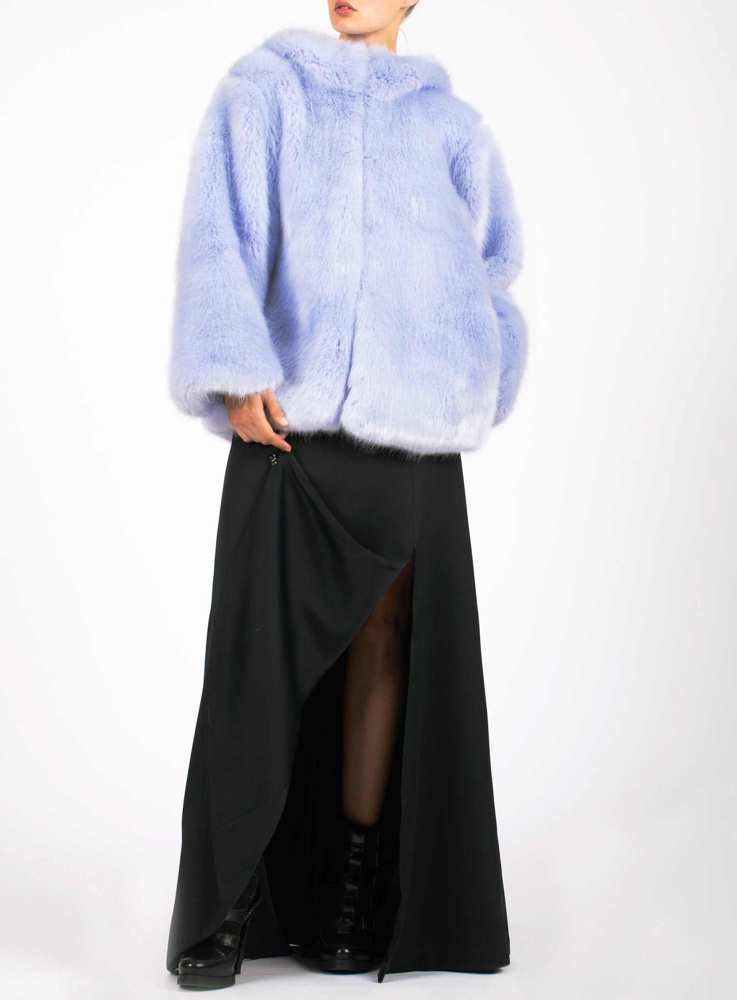 OVERSIZED FUR COAT