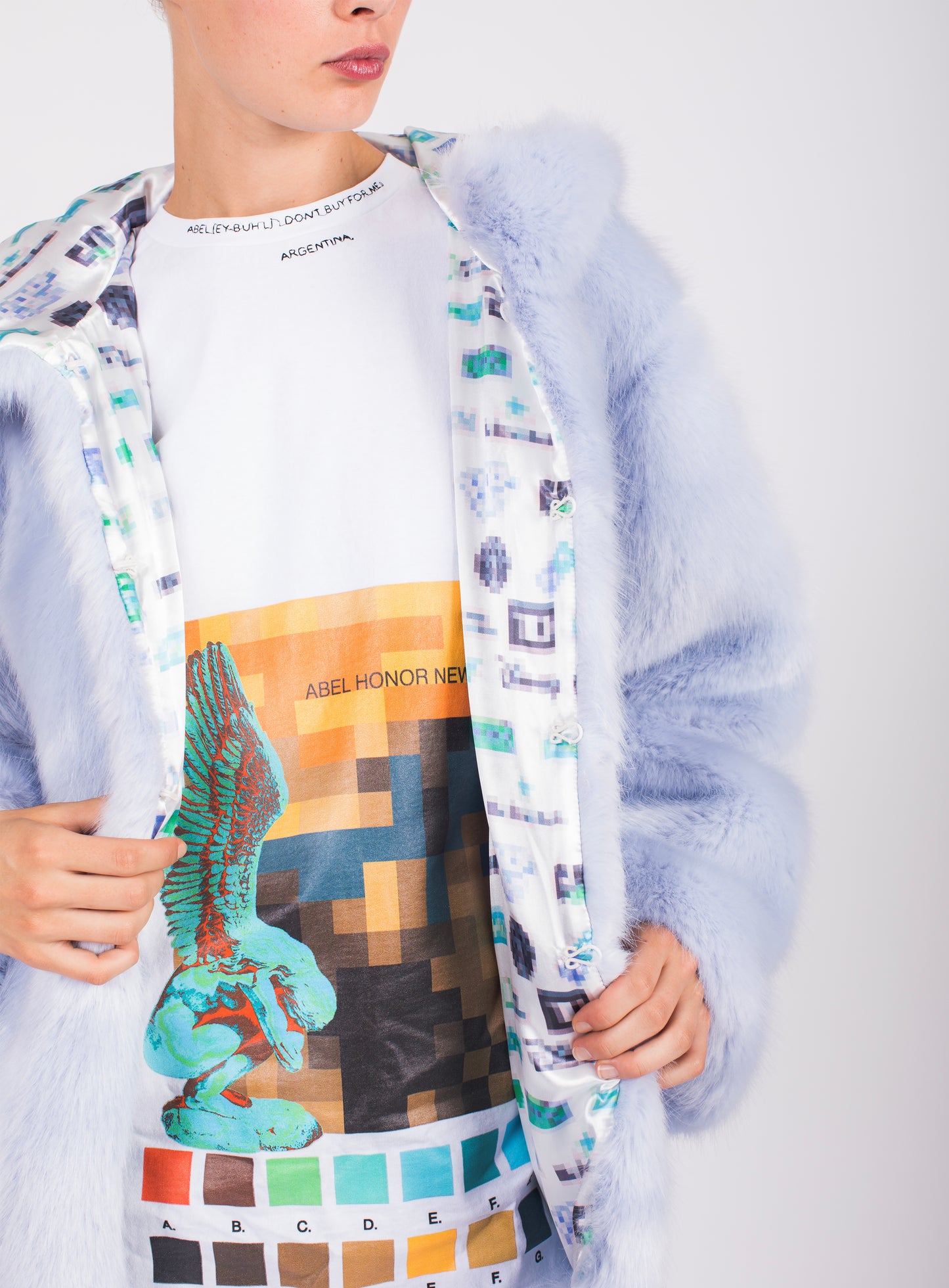 OVERSIZED FUR COAT