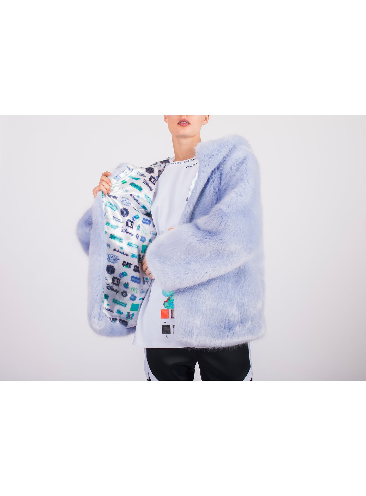 OVERSIZED FUR COAT