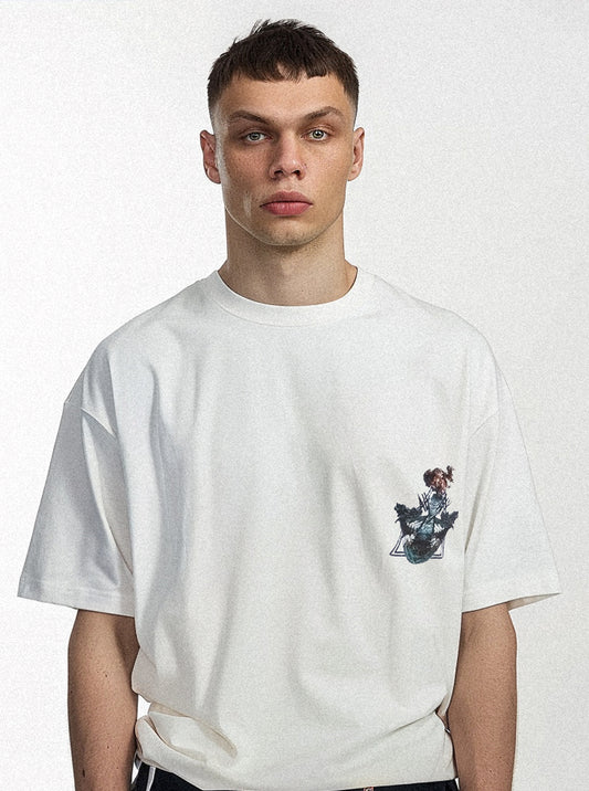 UNISEX CARNATION COIN TEE