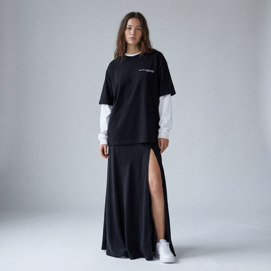 UNISEX LONG SLEEVE HOUSE ANGEL TEE - Borrow