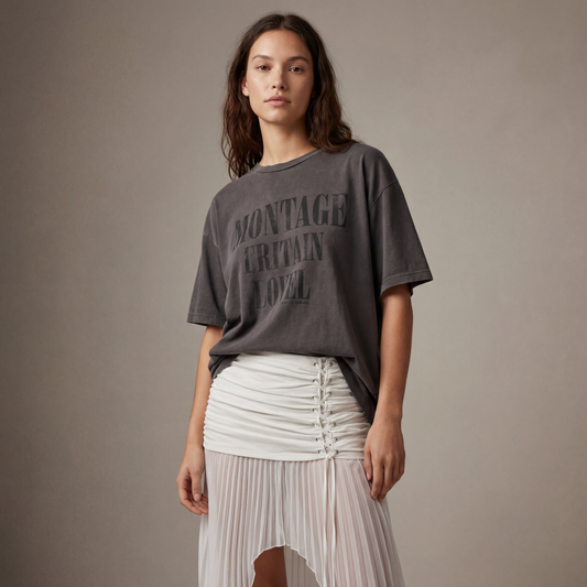 FLOOR LENGTH CUMBER SKIRT