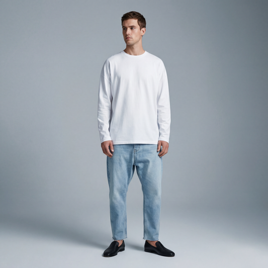 UNISEX SCRIPTED LONG SLEEVE