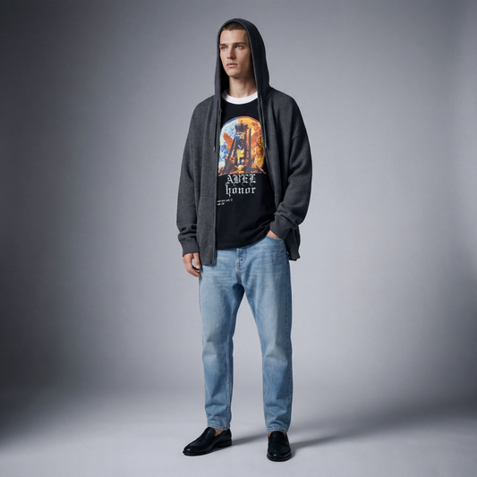 UNISEX ROYAL SHRINE BASEBALL TEE - Borrow