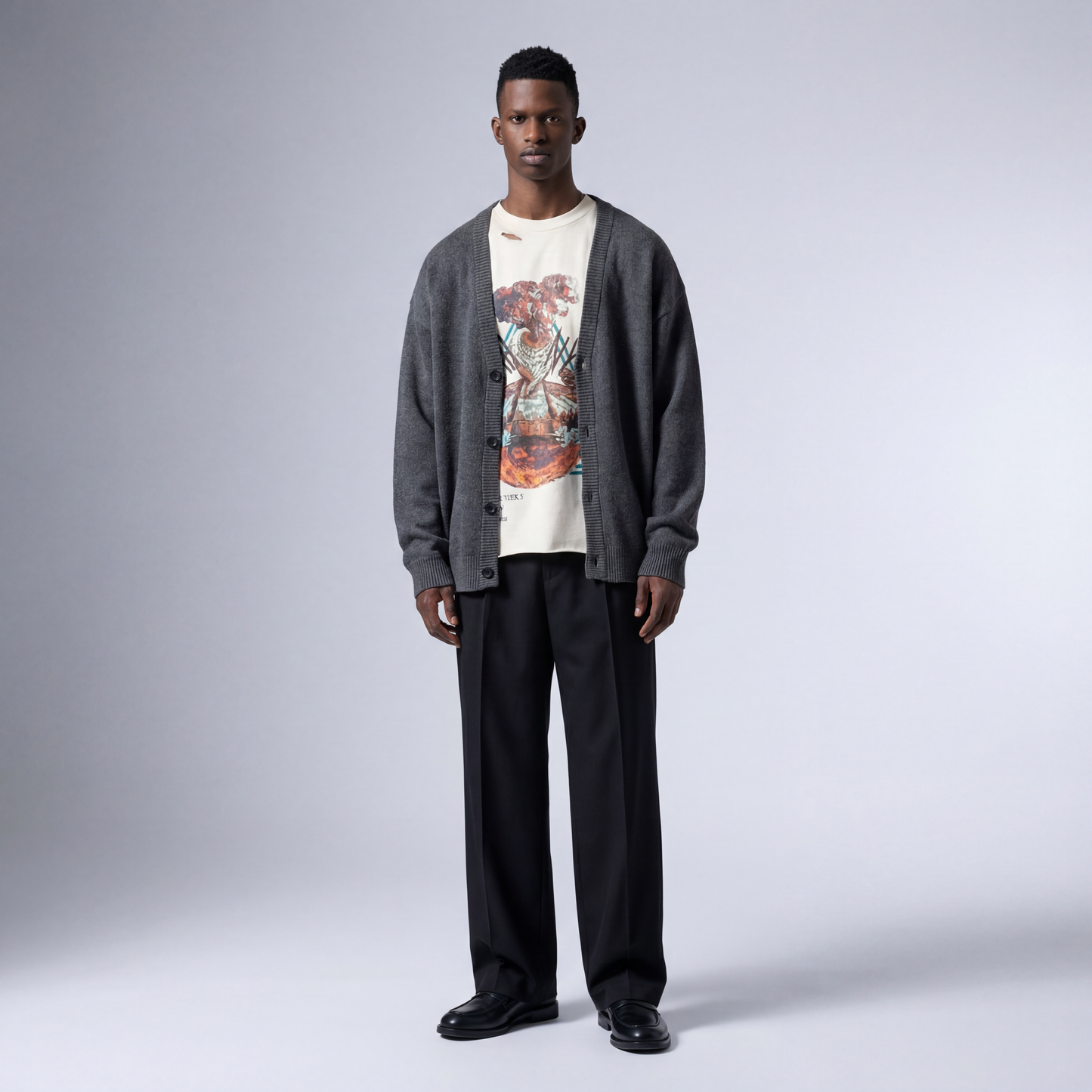 UNISEX CARNATION DISTRESSED TEE