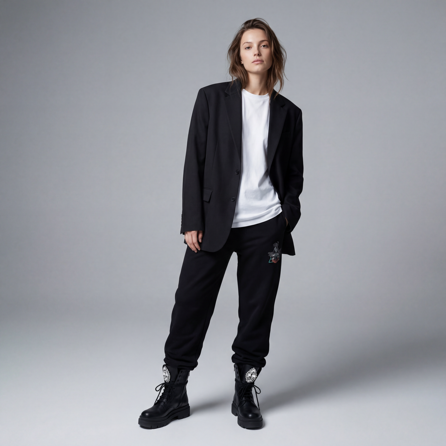 UNISEX CARNATION MESH LINED PANT