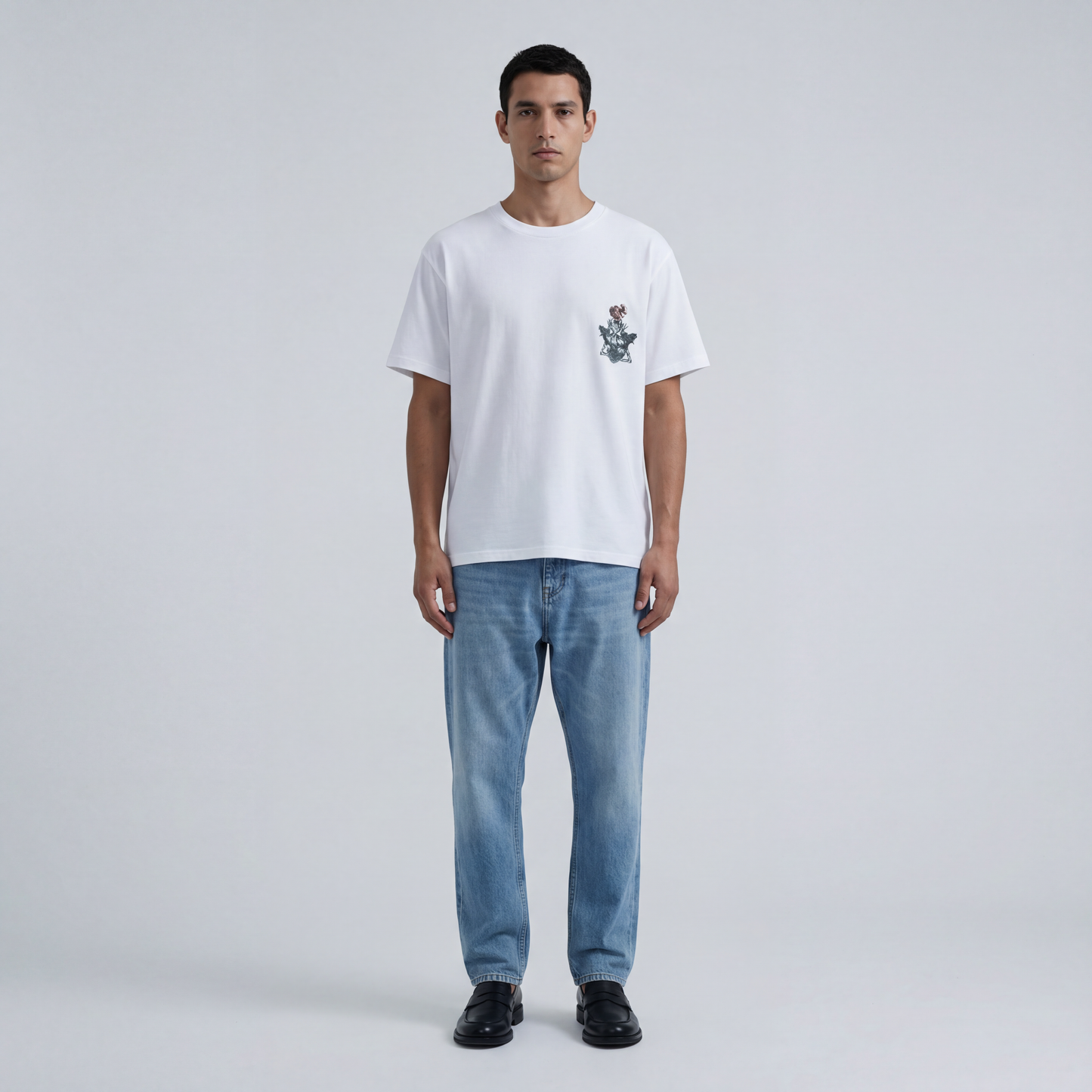 UNISEX CARNATION COIN TEE