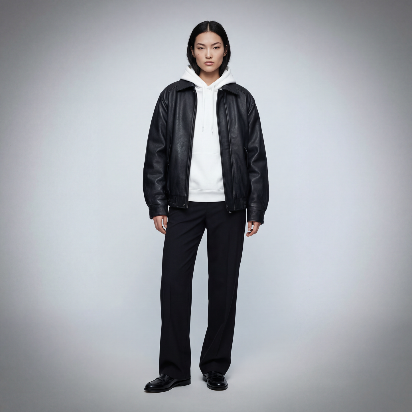 EXCELSIOR LEATHER LETTERMAN JACKET - Borrow