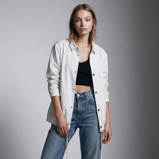 UNISEX RAVEN SNAP FRONT GOLF JACKET