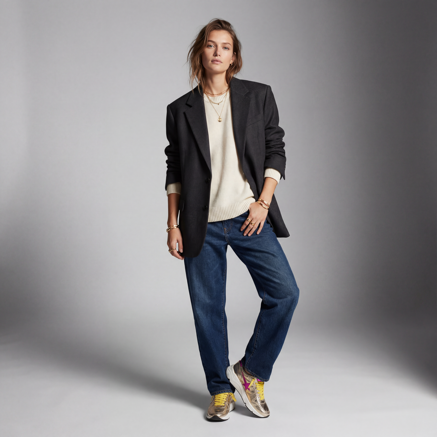 THE ODETTE SNEAKER - Borrow