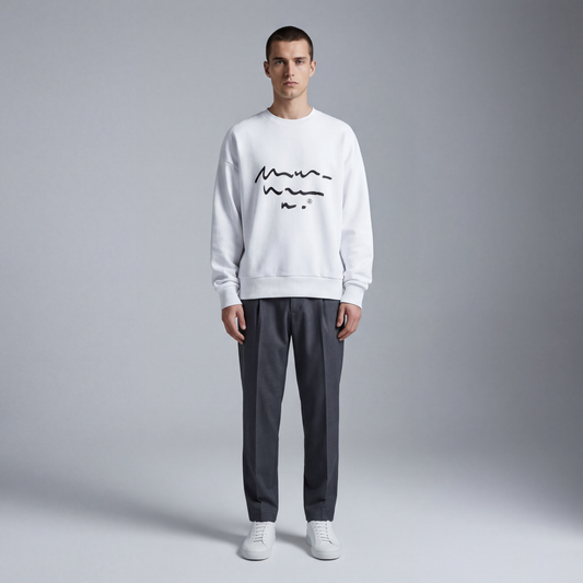 UNISEX SCRIPTED SWEATSHIRT