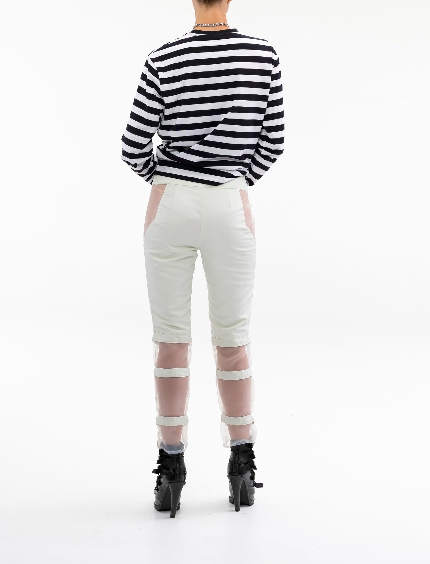 COMBO LEG STRAP PANT