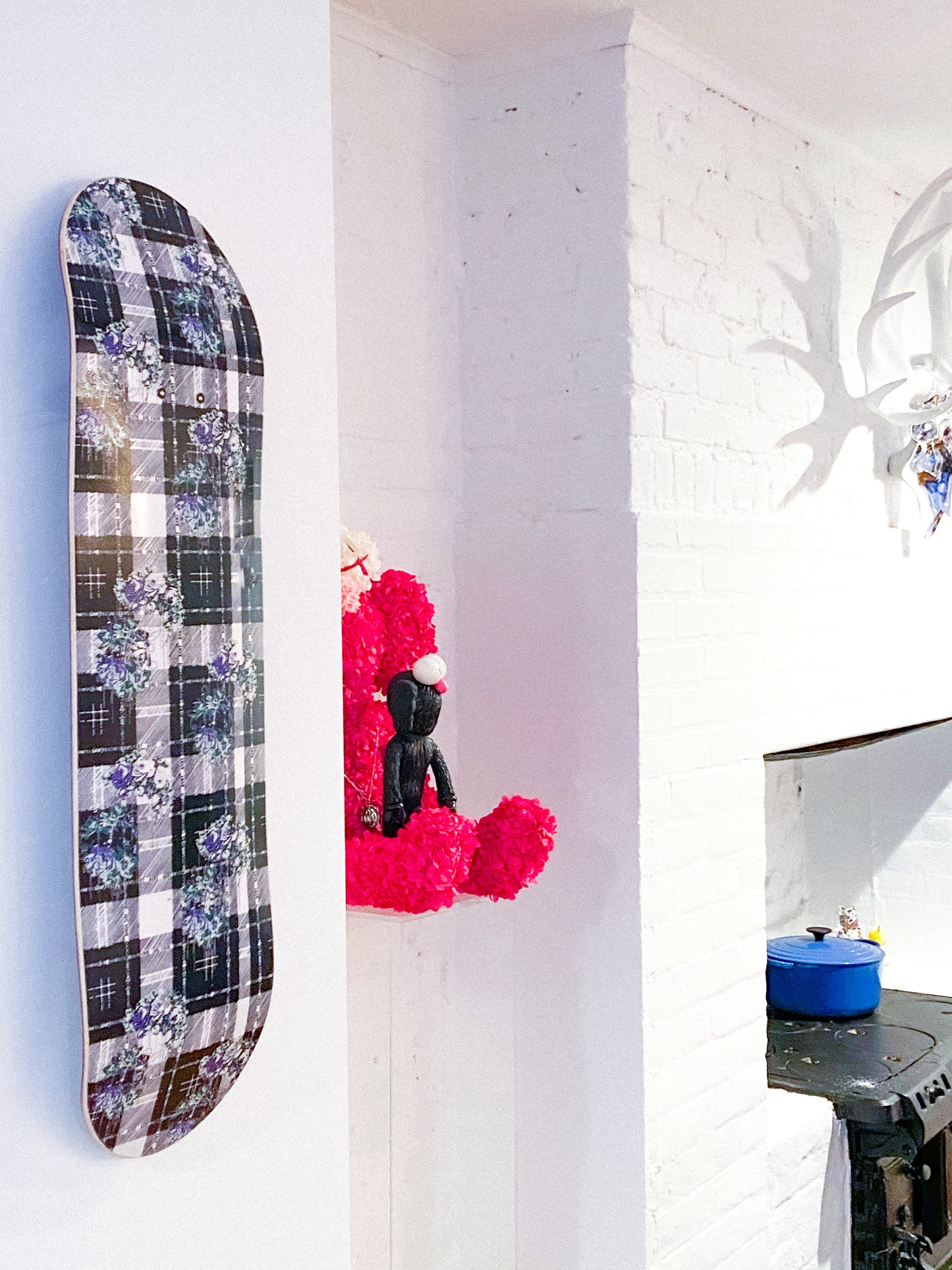 WALL MOUNTED AHNY SK8 DECK
