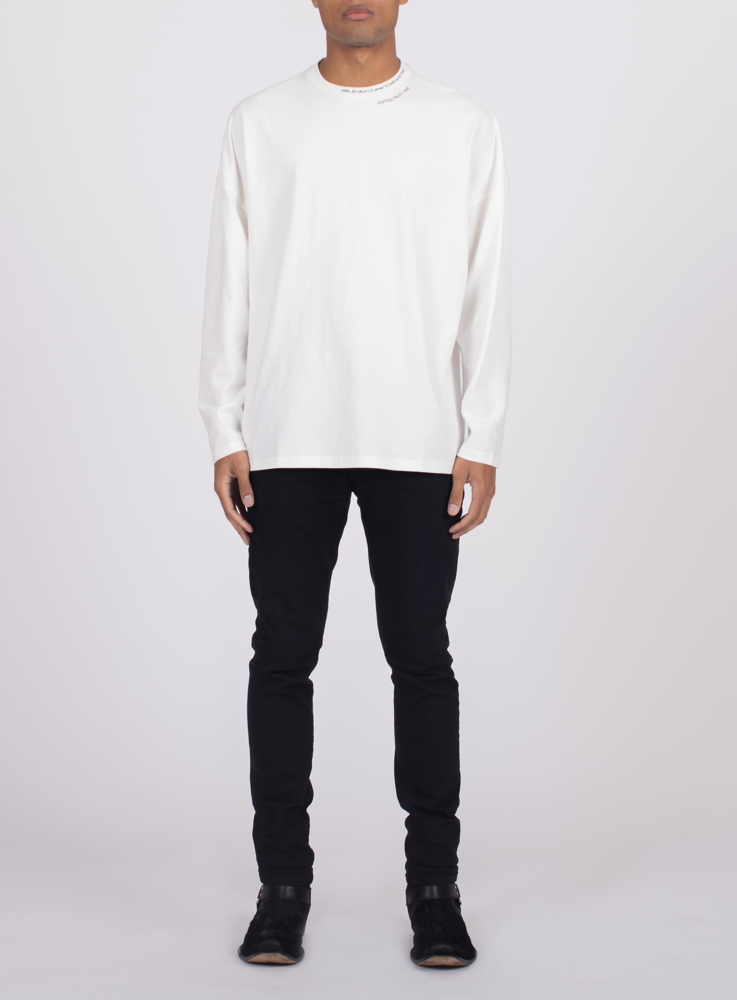 UNISEX LONG SLEEVE RESTRICTED TEE
