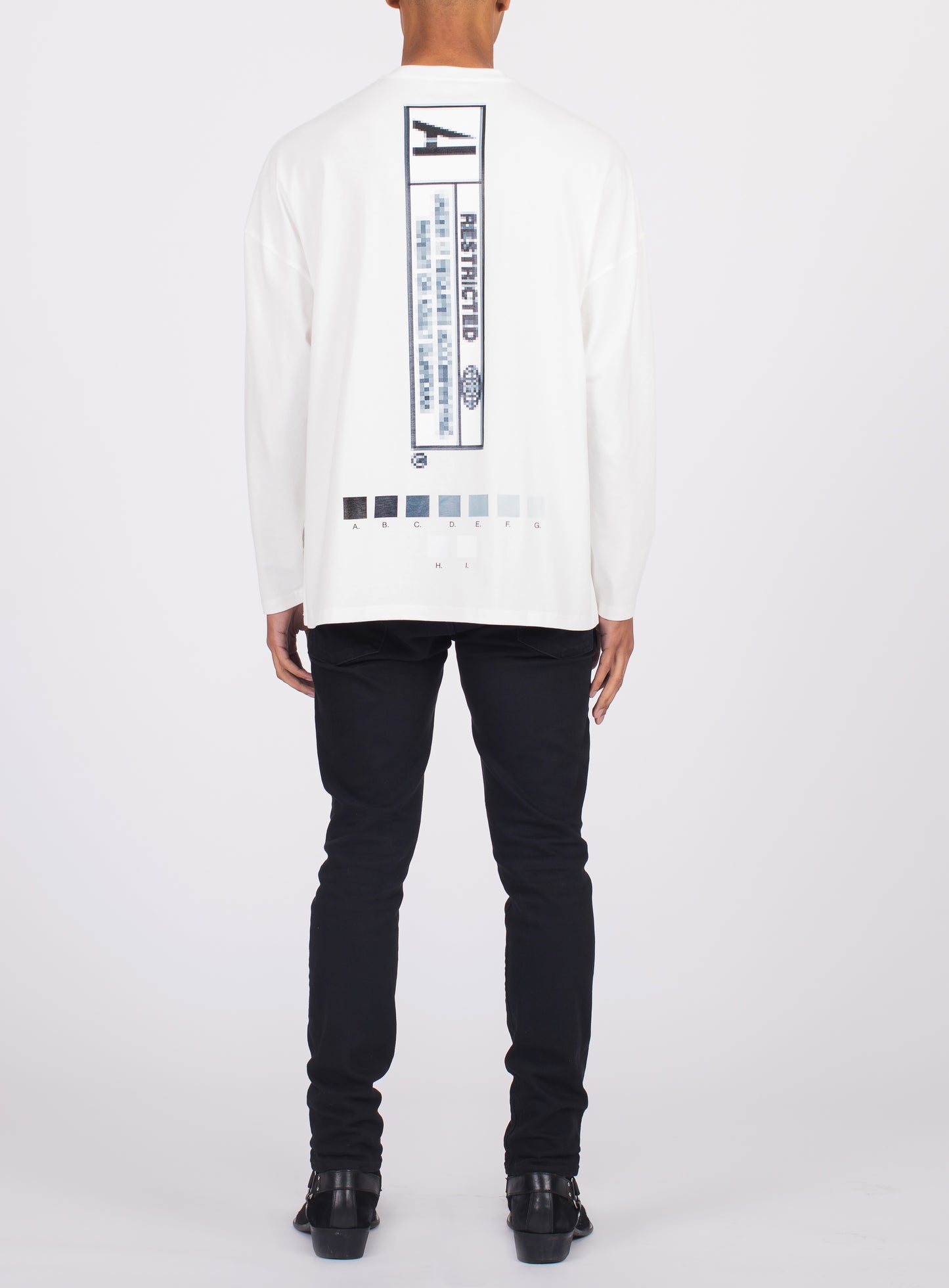 UNISEX LONG SLEEVE RESTRICTED TEE