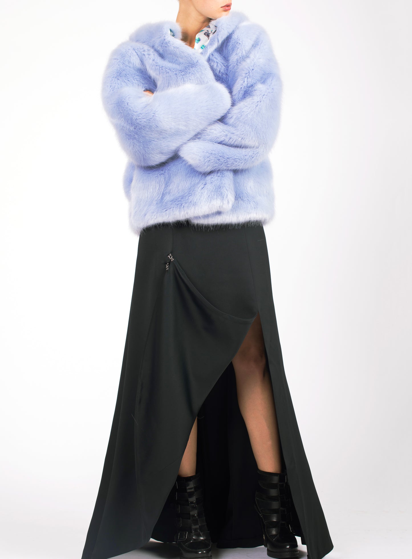 OVERSIZED FUR COAT